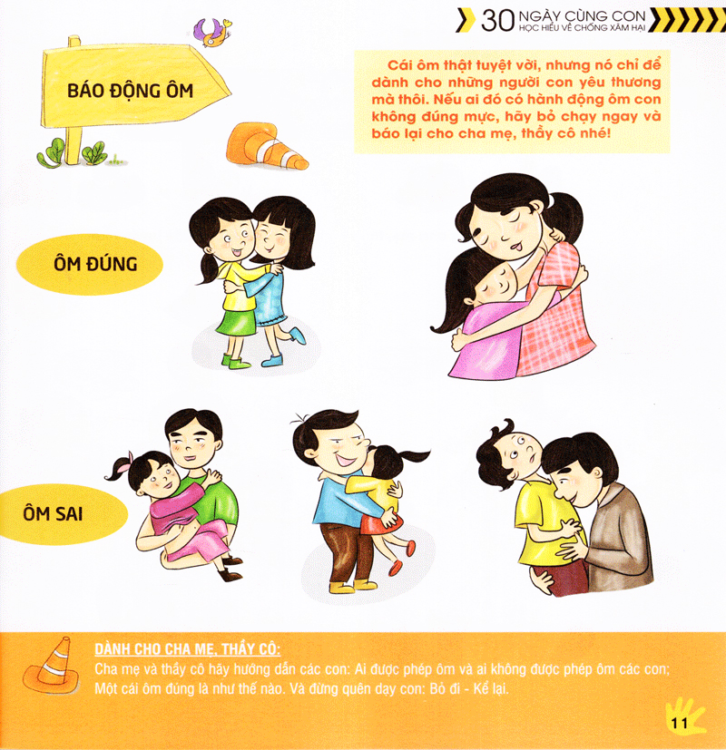 30 ngày cùng con học hiểu về chống xâm hại