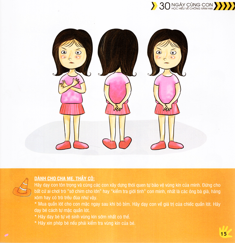 30 ngày cùng con học hiểu về chống xâm hại