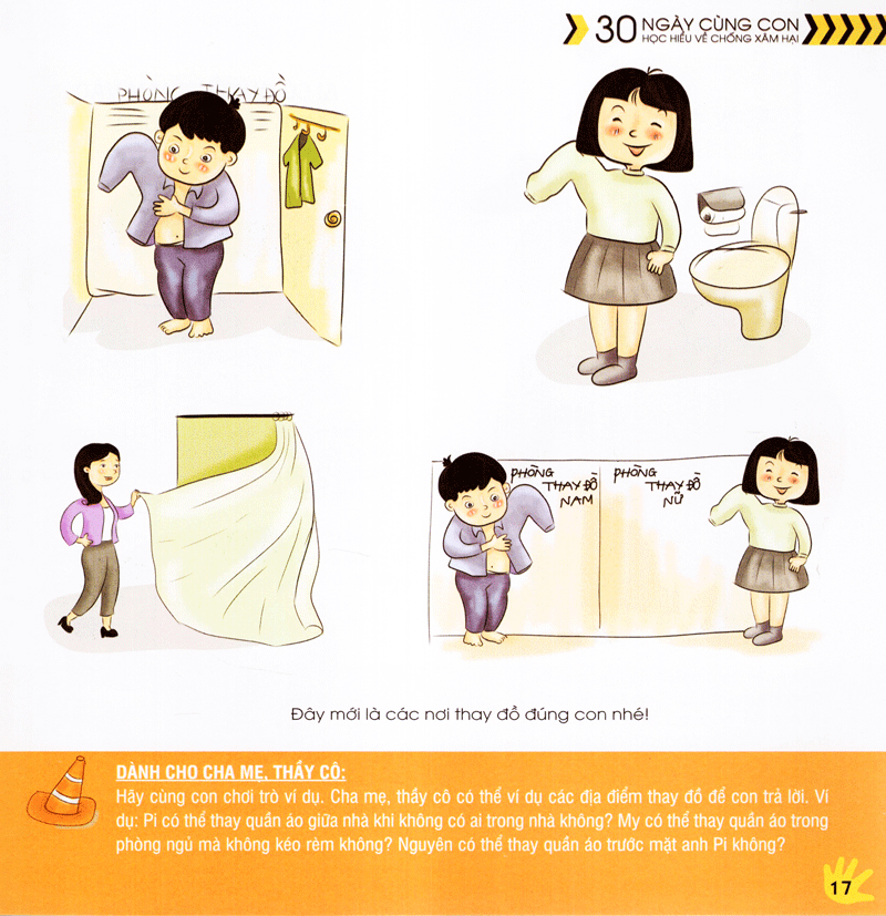 30 ngày cùng con học hiểu về chống xâm hại