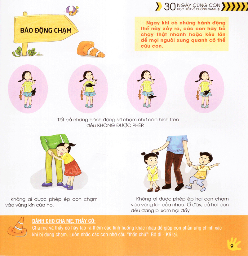 30 ngày cùng con học hiểu về chống xâm hại
