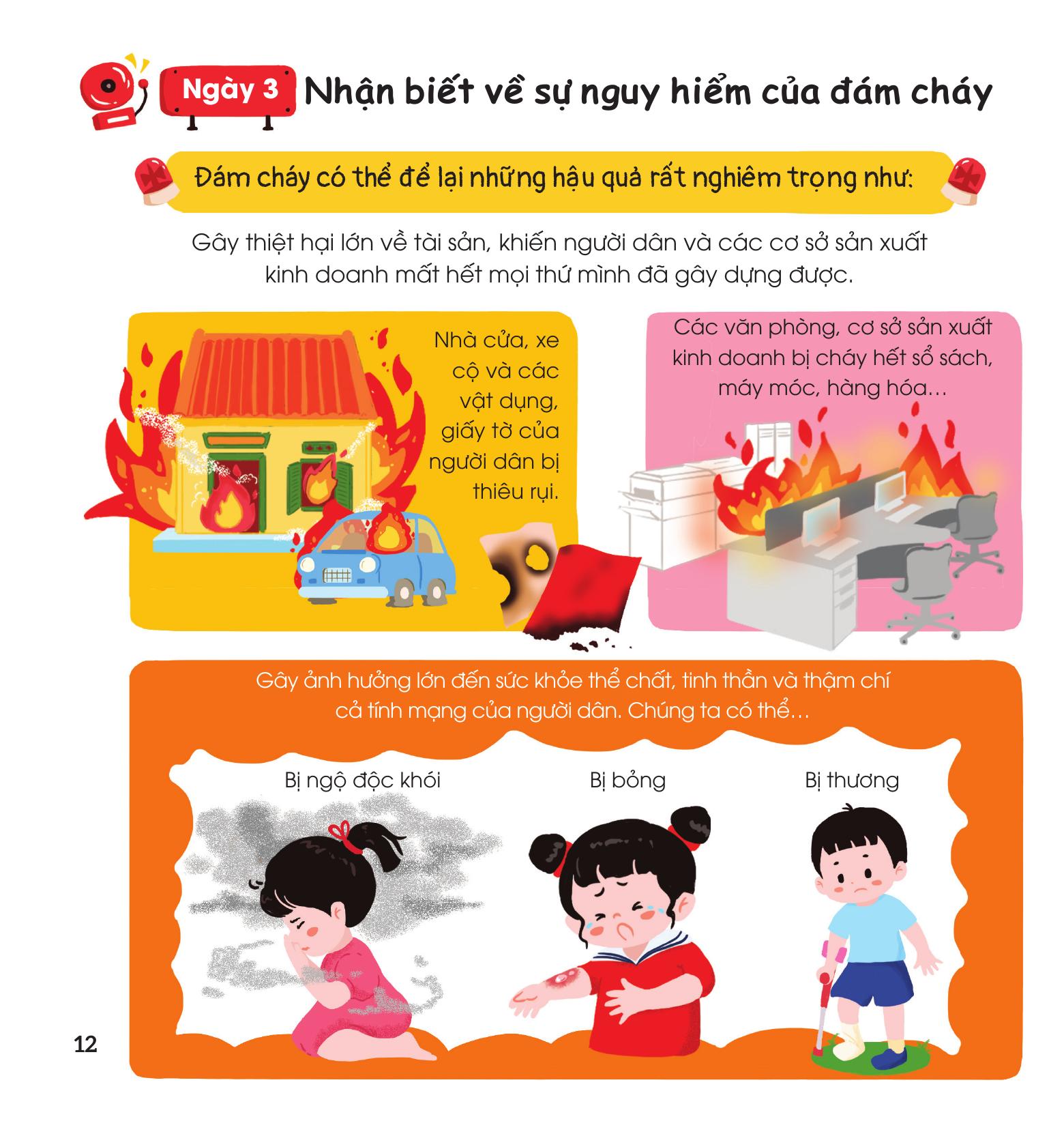 30 ngày cùng em học hiểu về - phòng cháy, chữa cháy