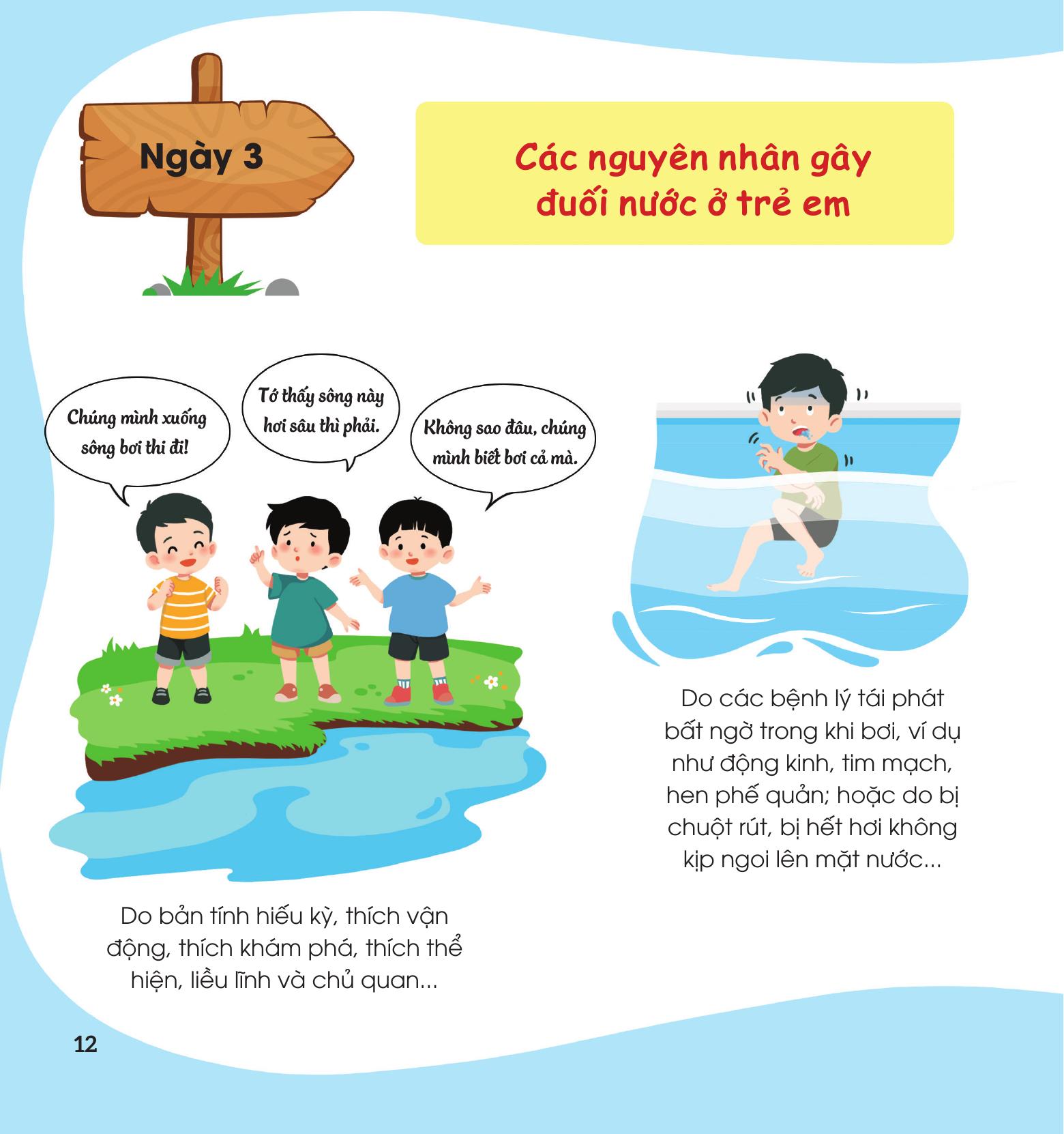 30 ngày cùng em học hiểu về - phòng chống đuối nước