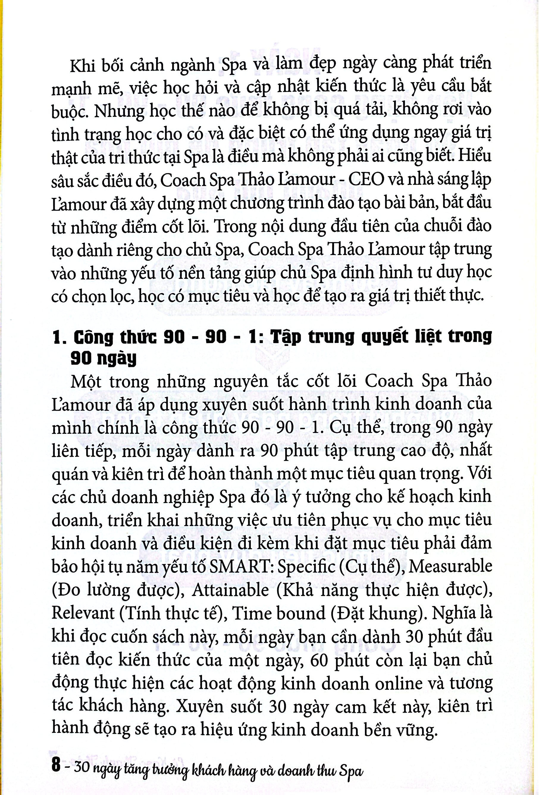 30 Ngày Tăng Trưởng Khách Hàng Và Doanh Thu Spa