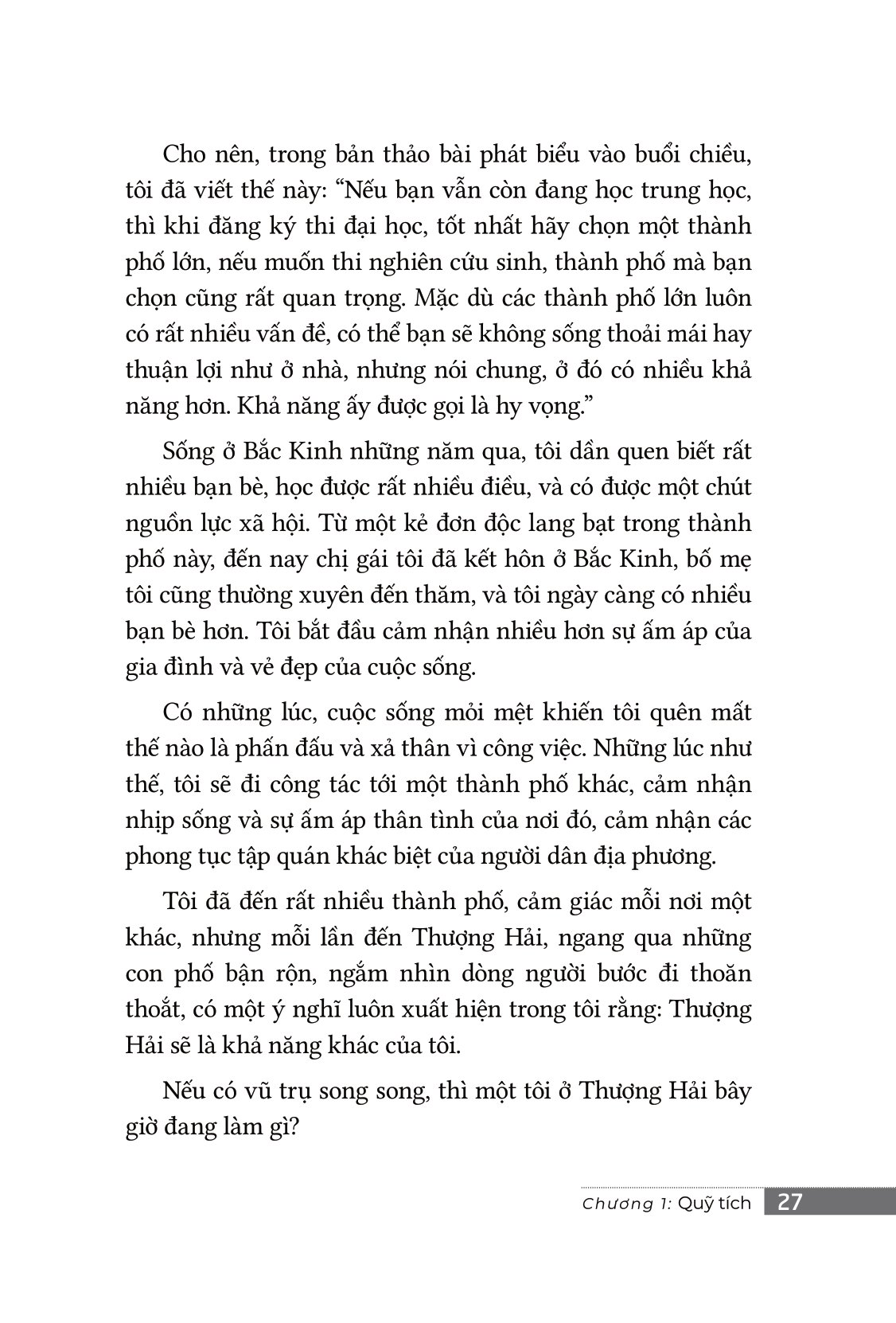 30 tuổi - mọi thứ chỉ mới bắt đầu