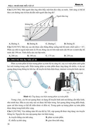 300 bài đọc hiểu lý hoá sinh luyện thi đgnl tp.hcm