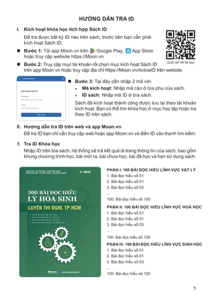 300 bài đọc hiểu lý hoá sinh luyện thi đgnl tp.hcm
