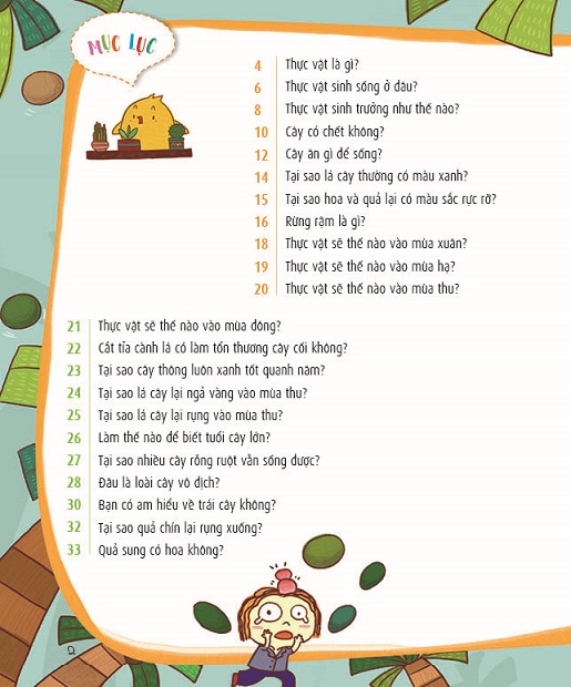 300 câu hỏi khoa học vui - thực vật: đừng tưởng cây cối không biết gì