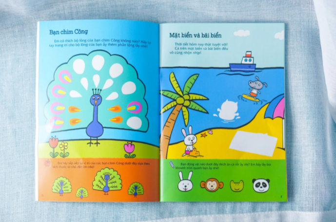 300 miếng bóc dán thông minh - khả năng sáng tạo