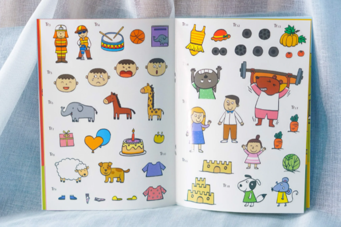 300 miếng bóc dán thông minh - phát triển tư duy