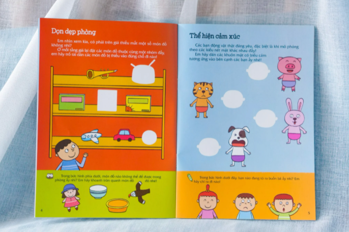 300 miếng bóc dán thông minh - phát triển tư duy