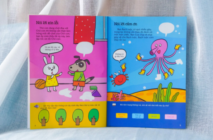 300 miếng bóc dán thông minh - rèn luyện ngôn ngữ