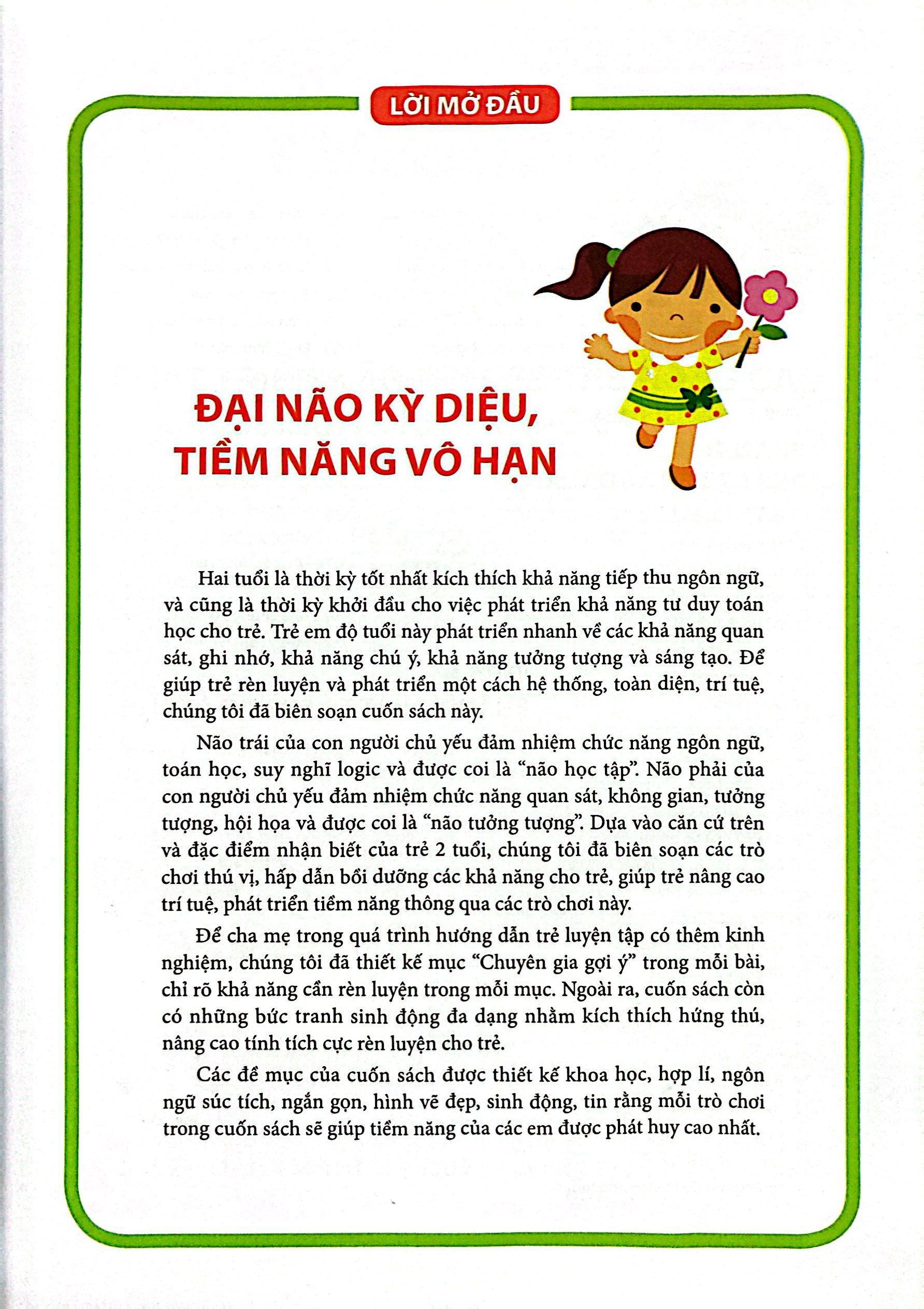 300 trò chơi phát triển trí tuệ cho trẻ 2 tuổi (tái bản 2019)