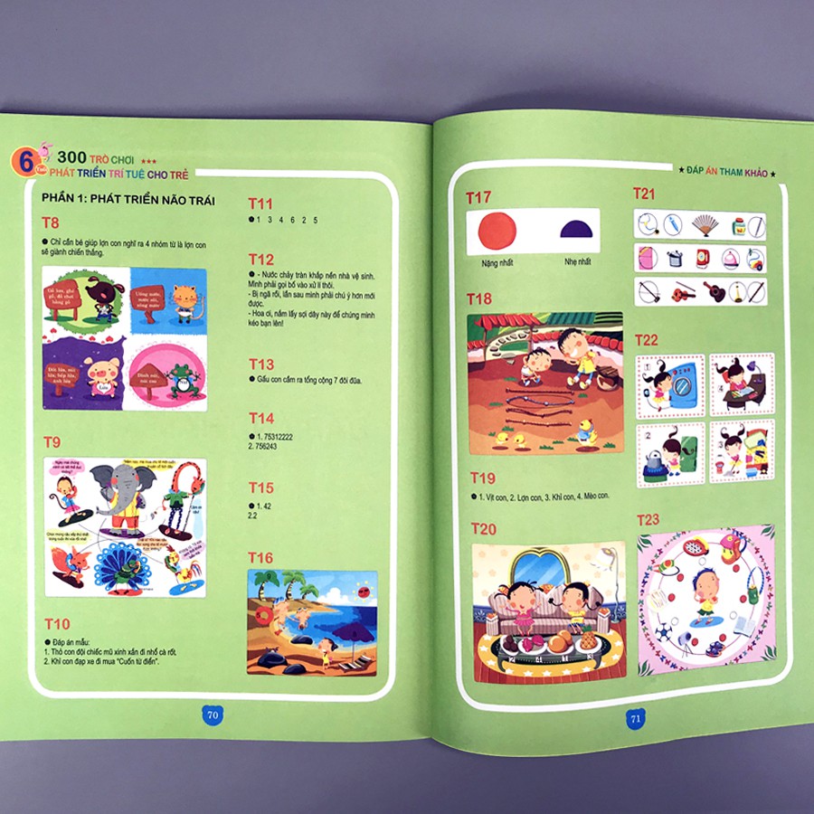 300 trò chơi phát triển trí tuệ cho trẻ - 6 tuổi (tái bản)