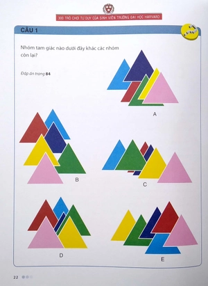 300 trò chơi tư duy của sinh viên trường đại học harvard (tái bản 2022)