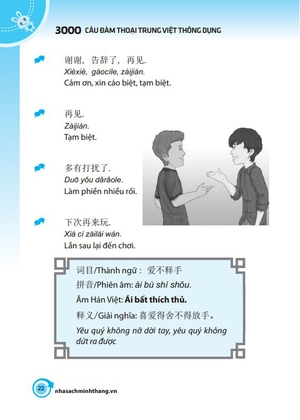 3000 câu đàm thoại trung - việt thông dụng (tái bản 2024)