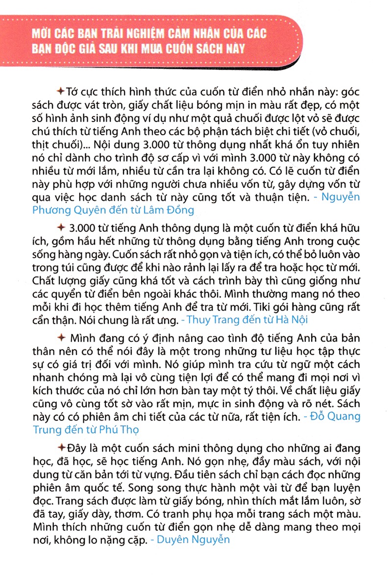 3000 từ vựng tiếng anh thông dụng nhất (tái bản 2023)