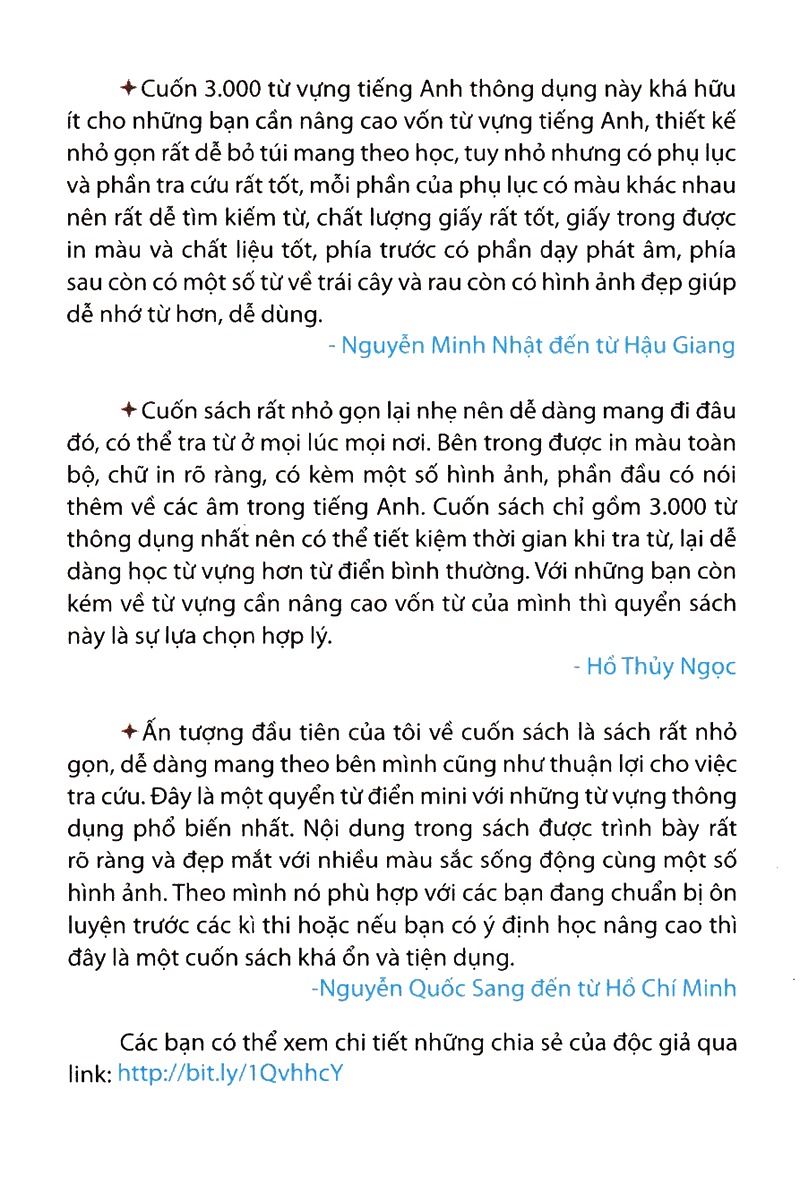 3000 từ vựng tiếng anh thông dụng nhất (tái bản 2023)