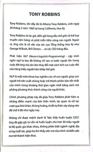 30s tony robins thay đổi bạn mỗi ngày