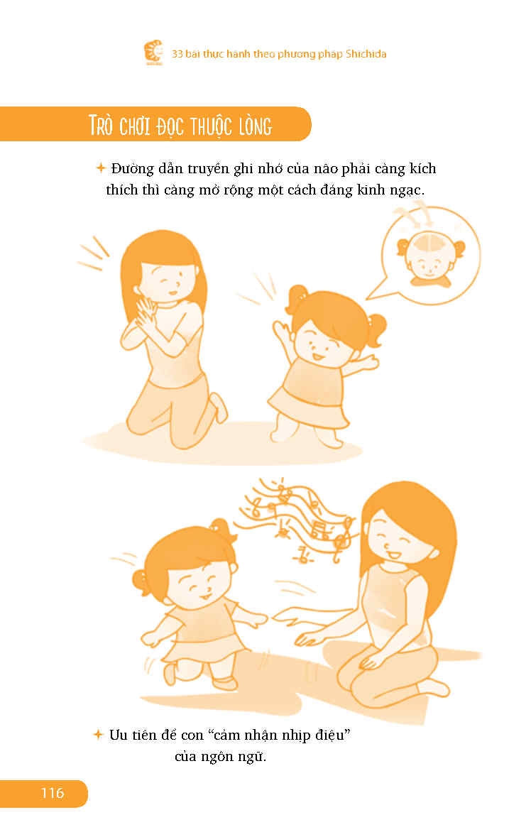 33 bài thực hành theo phương pháp shichida - giúp phát triển não bộ cho trẻ