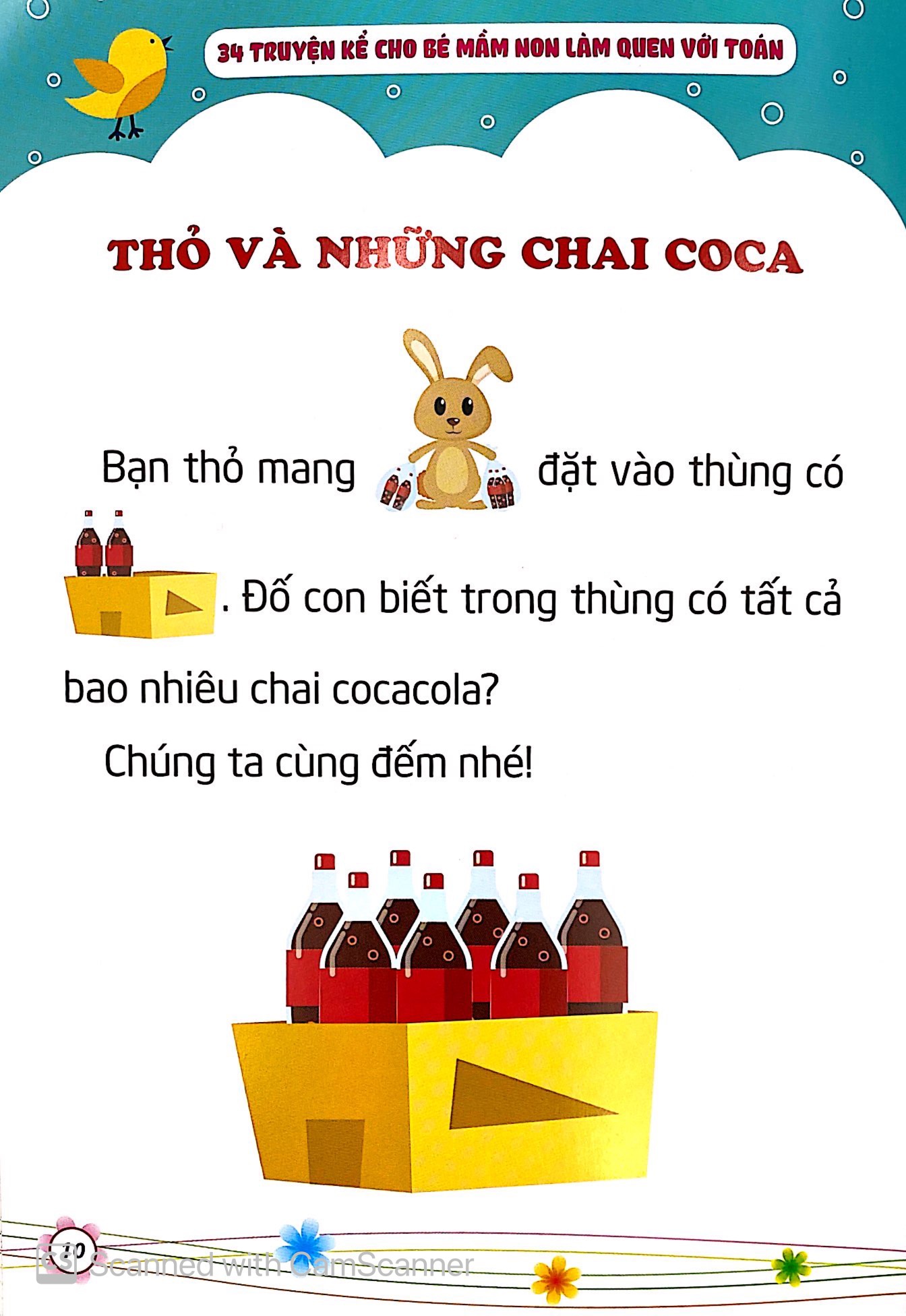 34 truyện kể cho bé mầm non làm quen với toán