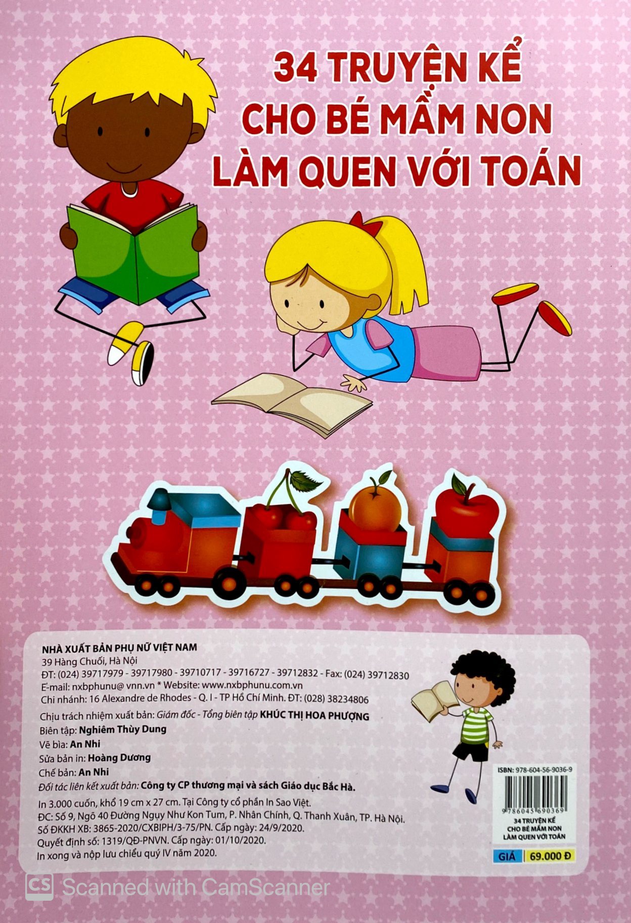 34 truyện kể cho bé mầm non làm quen với toán