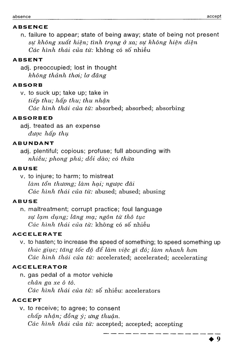 3420 từ vựng cần biết cho toeic