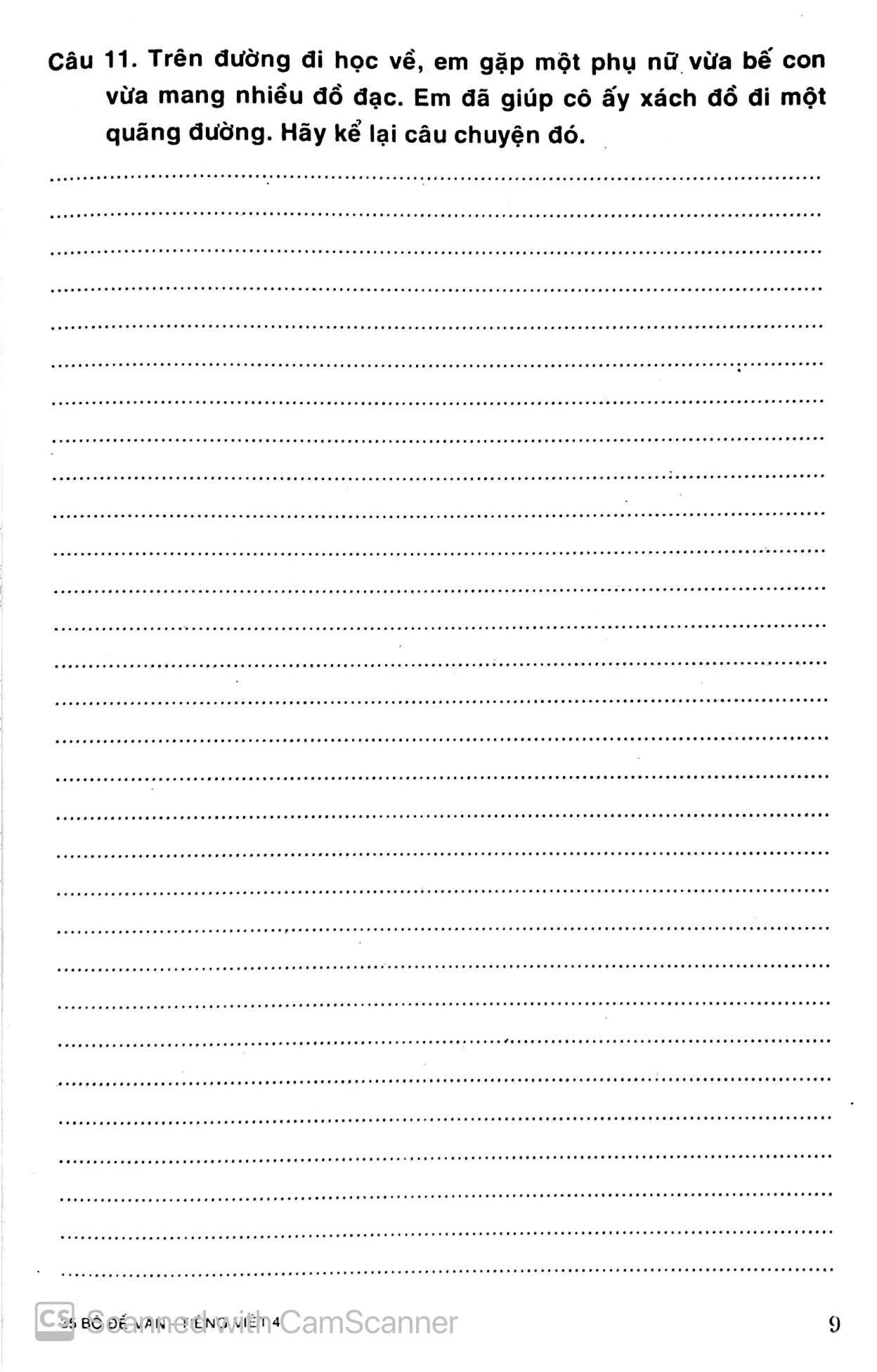 35 bộ đề văn - tiếng việt 4 (trắc nghiệm tự luận)