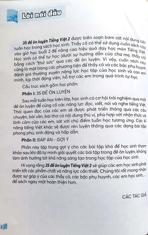 35 đề ôn luyện tiếng việt 2 (kết nối)