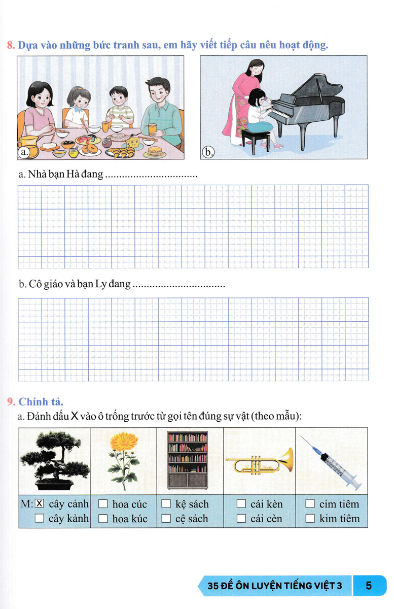 35 đề ôn luyện tiếng việt 3