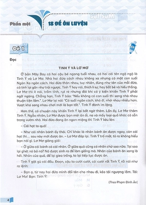 35 đề ôn luyện tiếng việt 4 - tập 1 (kết nối)