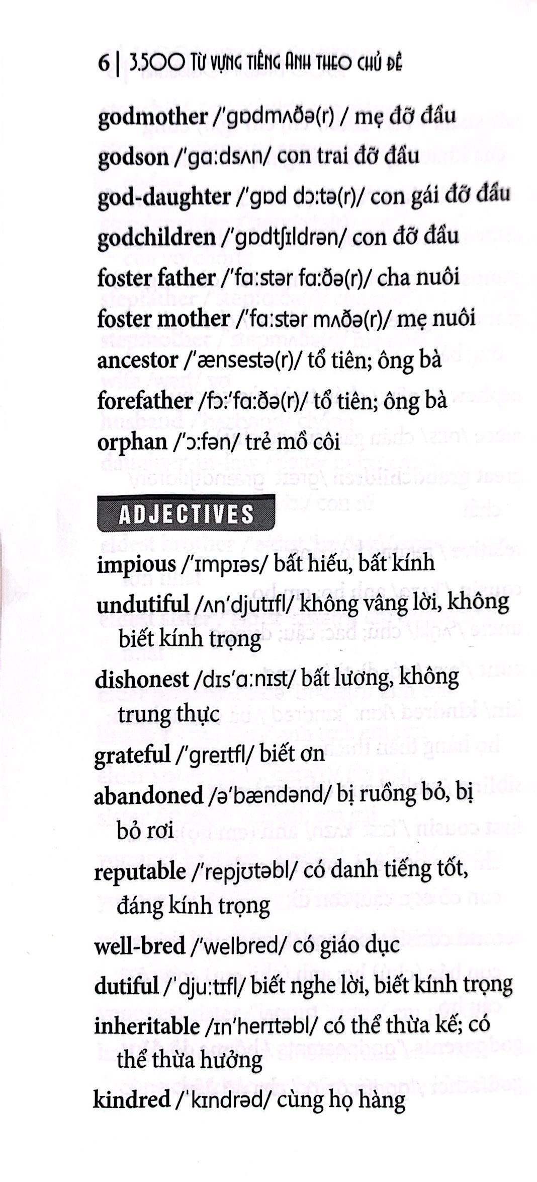 3500 từ vựng tiếng anh theo chủ đề (tái bản 2023)