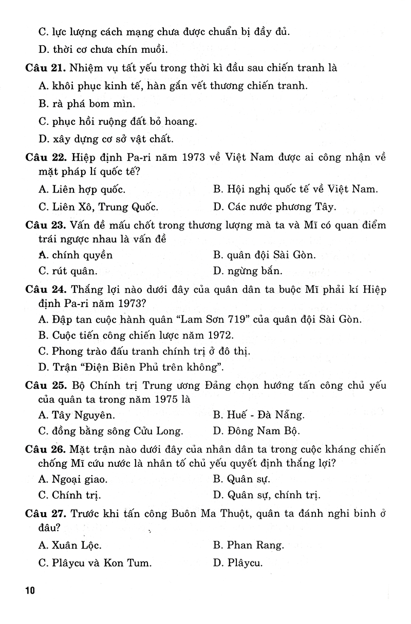 36 bộ đề trắc nghiệm ôn luyện thi trung học phổ thông quốc gia 2019 - khoa học xã hội