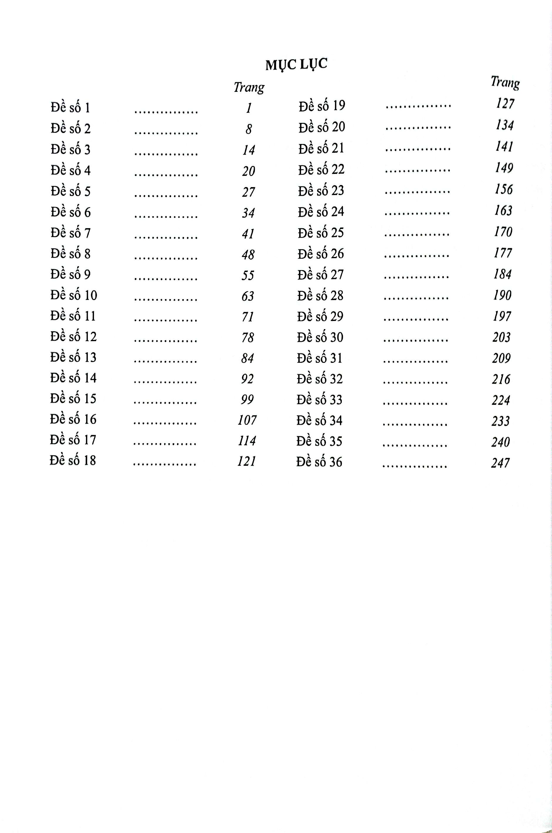 36 đề thi học sinh giỏi khoa học tự nhiên lớp 6 (biên soạn theo cấu trúc mới - dùng chung cho các bộ sgk hiện hành)