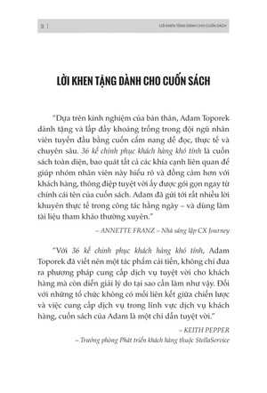 36 kế chinh phục khách hàng khó tính