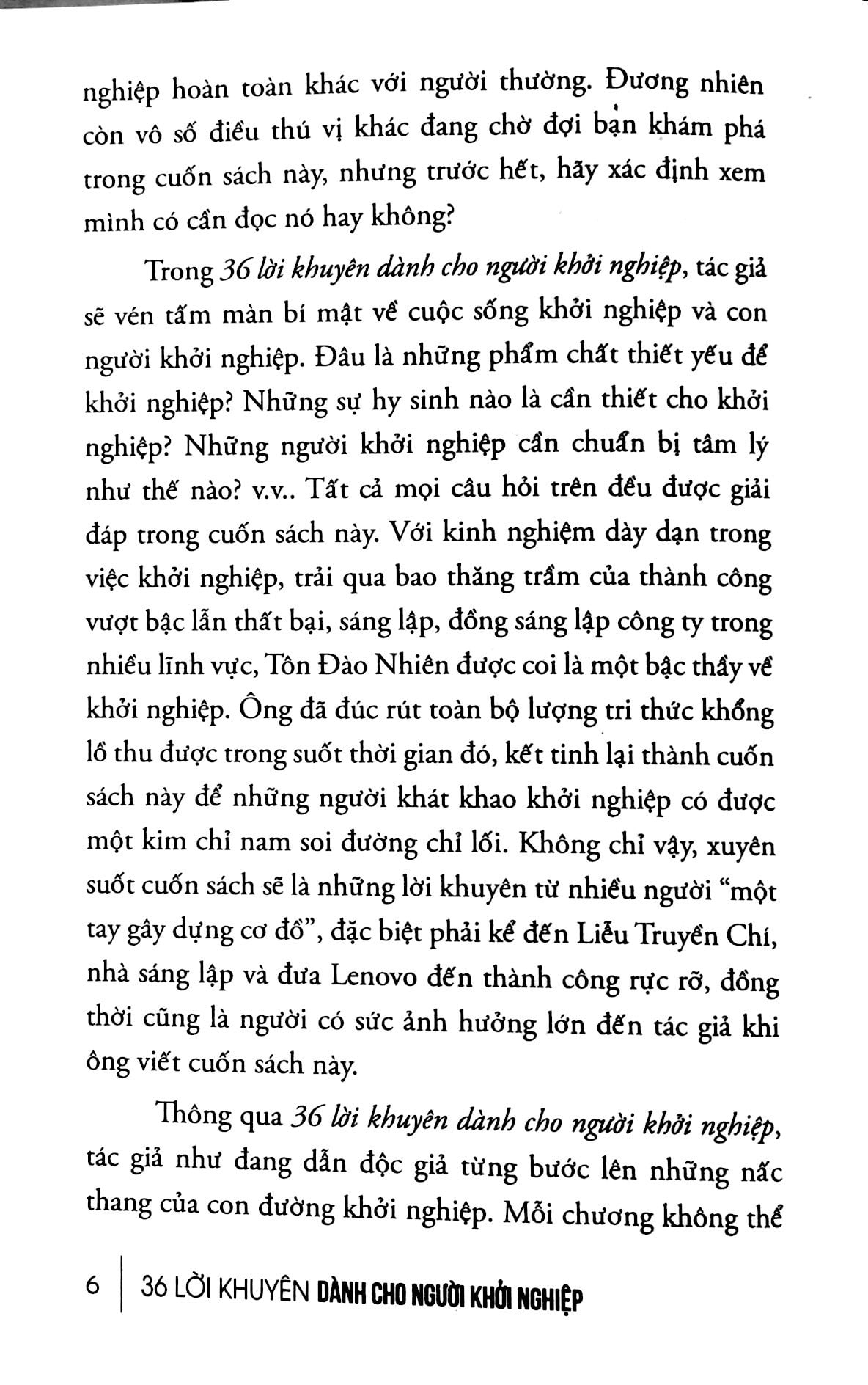 36 Lời Khuyên Dành Cho Người Khởi Nghiệp (Tái Bản 2017)