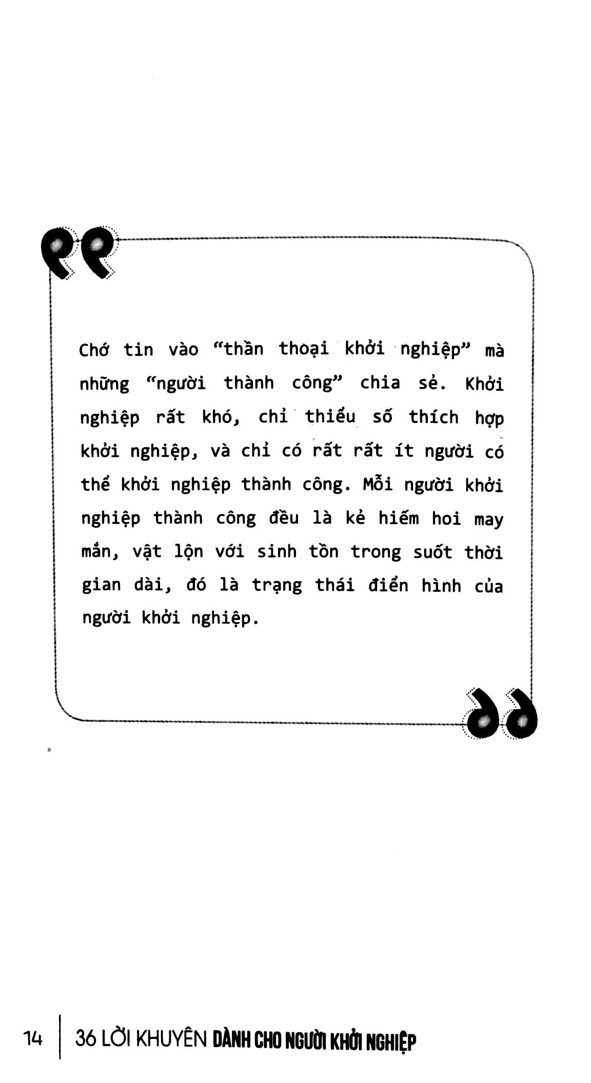 36 Lời Khuyên Dành Cho Người Khởi Nghiệp (Tái Bản 2017)