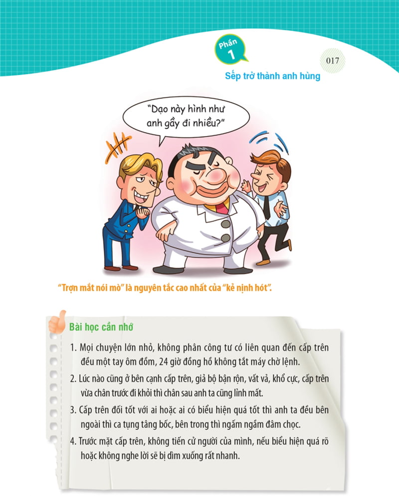 36 tuyệt chiêu ghi điểm nơi công sở