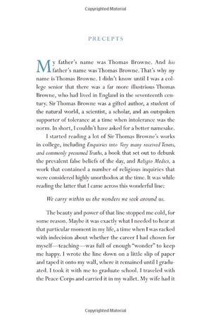 365 days of wonder: mr. browne's precepts