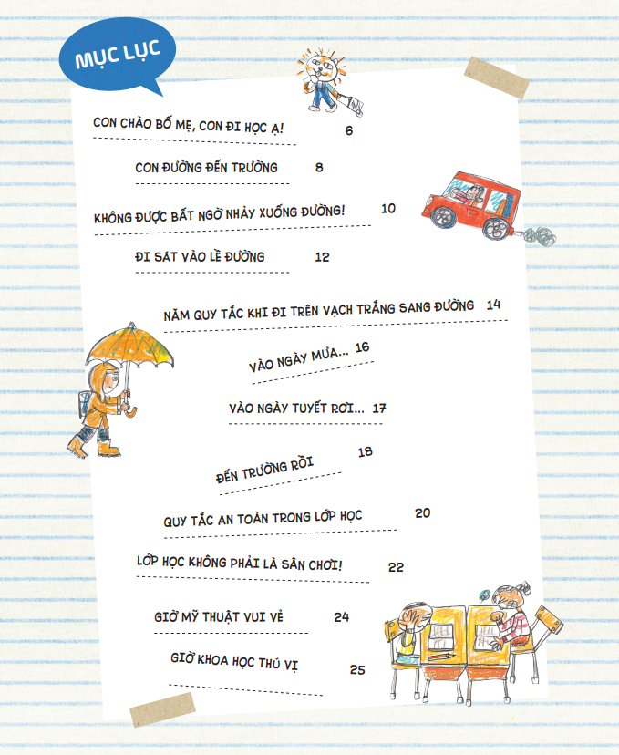 365 ngày an toàn cho bé - hứa với mẹ, bé hãy an toàn khi đi học
