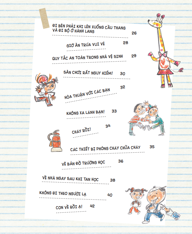 365 ngày an toàn cho bé - hứa với mẹ, bé hãy an toàn khi đi học