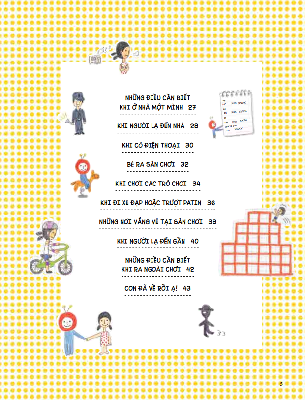 365 ngày an toàn cho bé - hứa với mẹ, bé hãy an toàn khi ở nhà