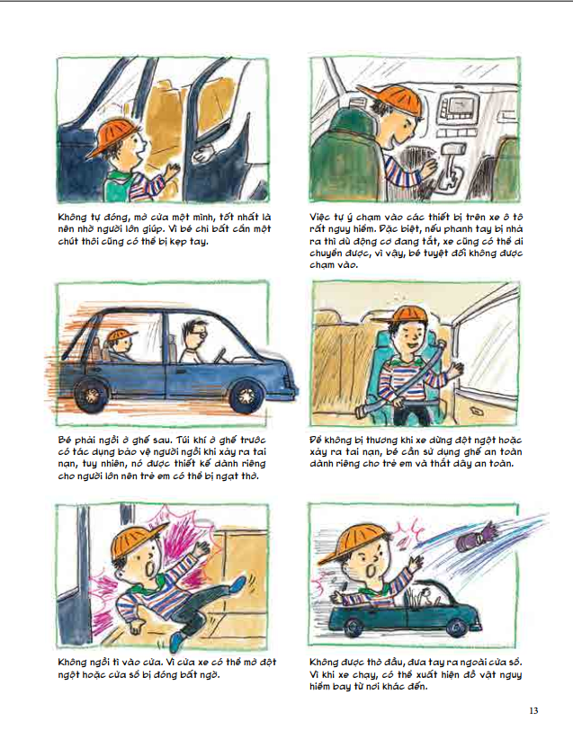 365 ngày an toàn cho bé - hứa với mẹ, bé hãy an toàn khi ở nhà