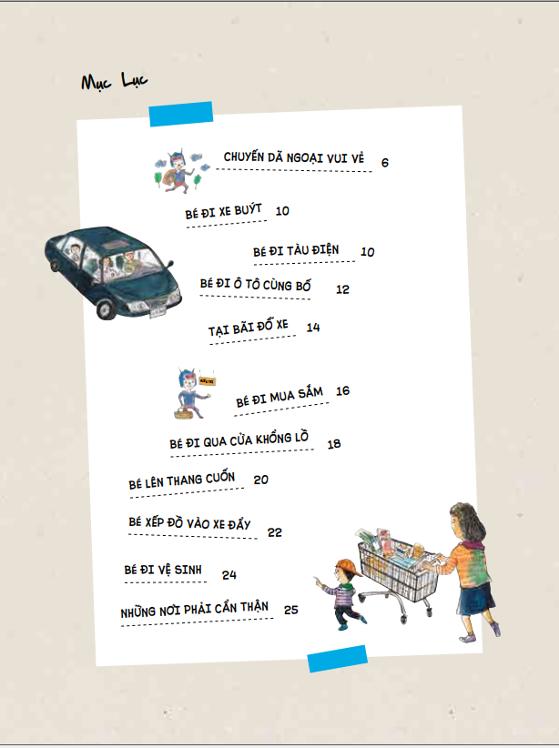 365 ngày an toàn cho bé - hứa với mẹ, bé hãy an toàn khi ra ngoài