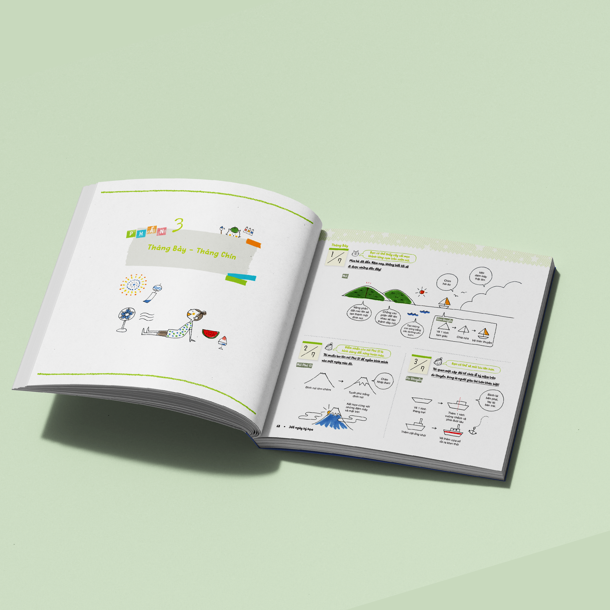 365 ngày ký họa - 5 giây vẽ tất tần tật mọi thứ trên đời