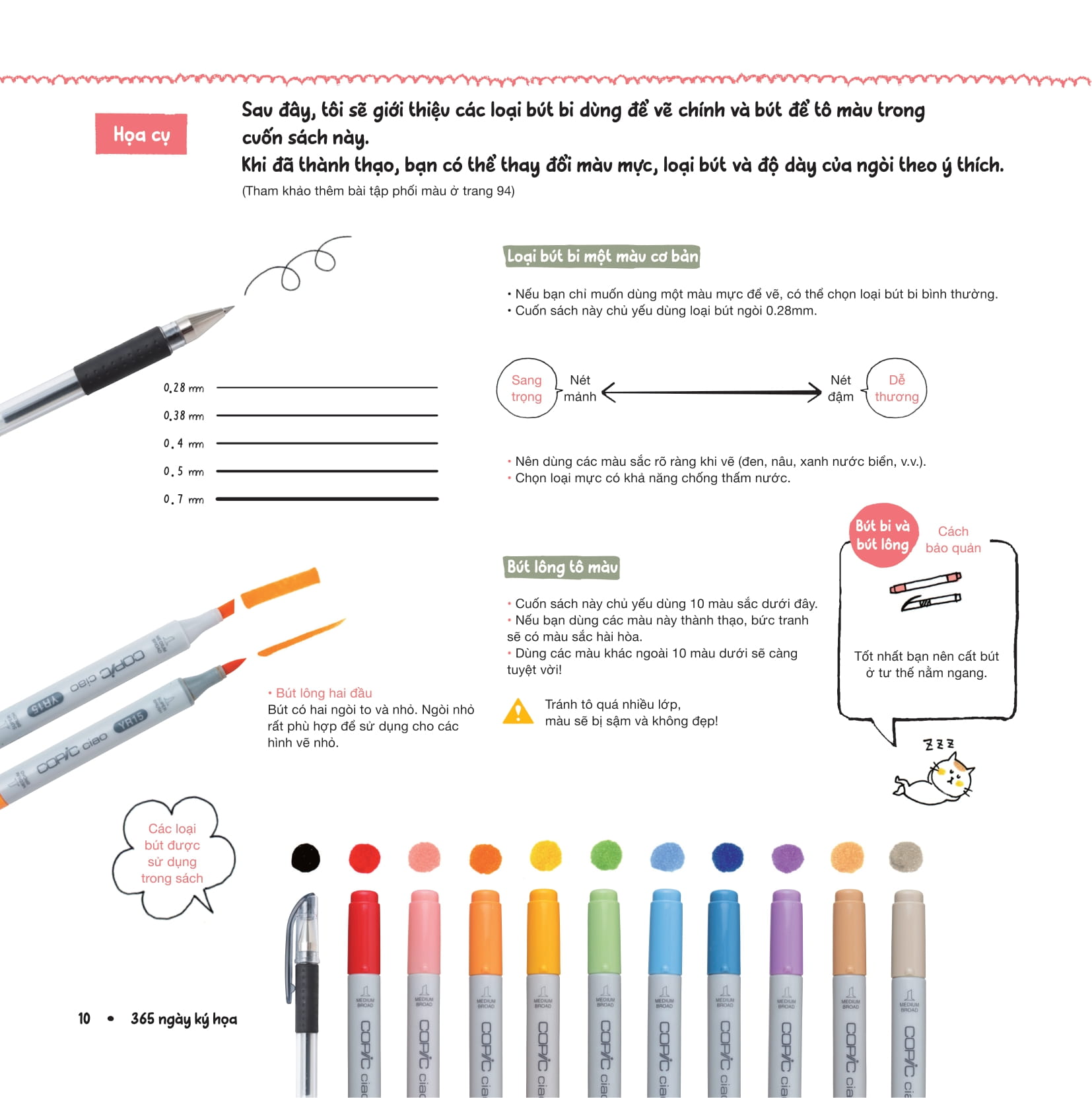 365 ngày ký họa - 5 giây vẽ tất tần tật mọi thứ trên đời