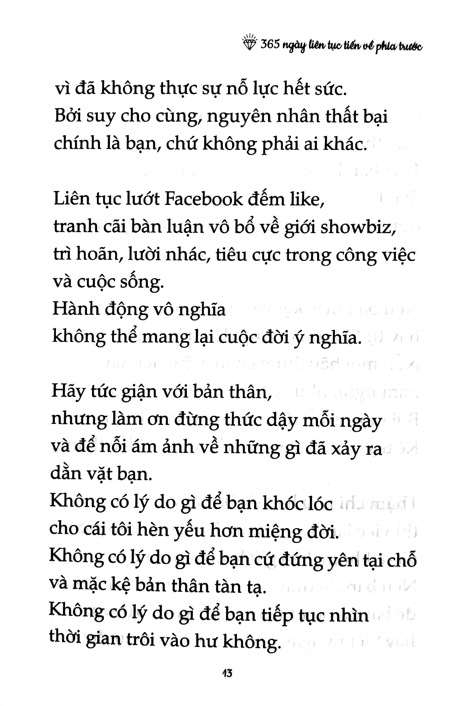 365 ngày liên tục tiến về phía trước