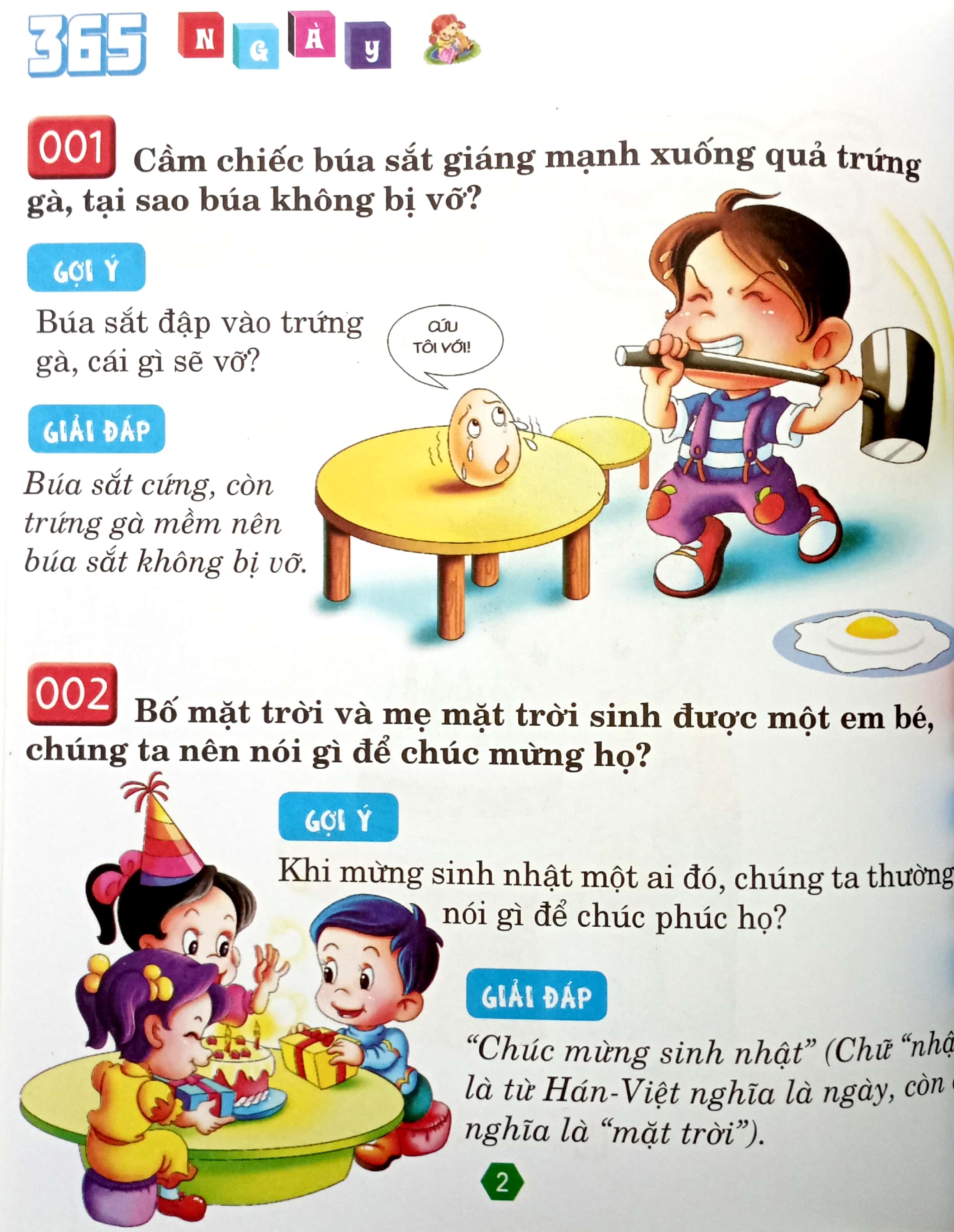365 ngày phát triển iq - câu hỏi trí tuệ