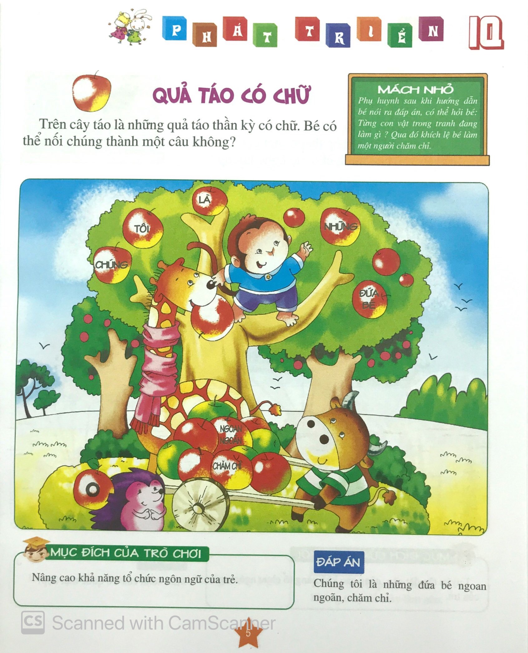 365 ngày phát triển iq - trò chơi trí tuệ