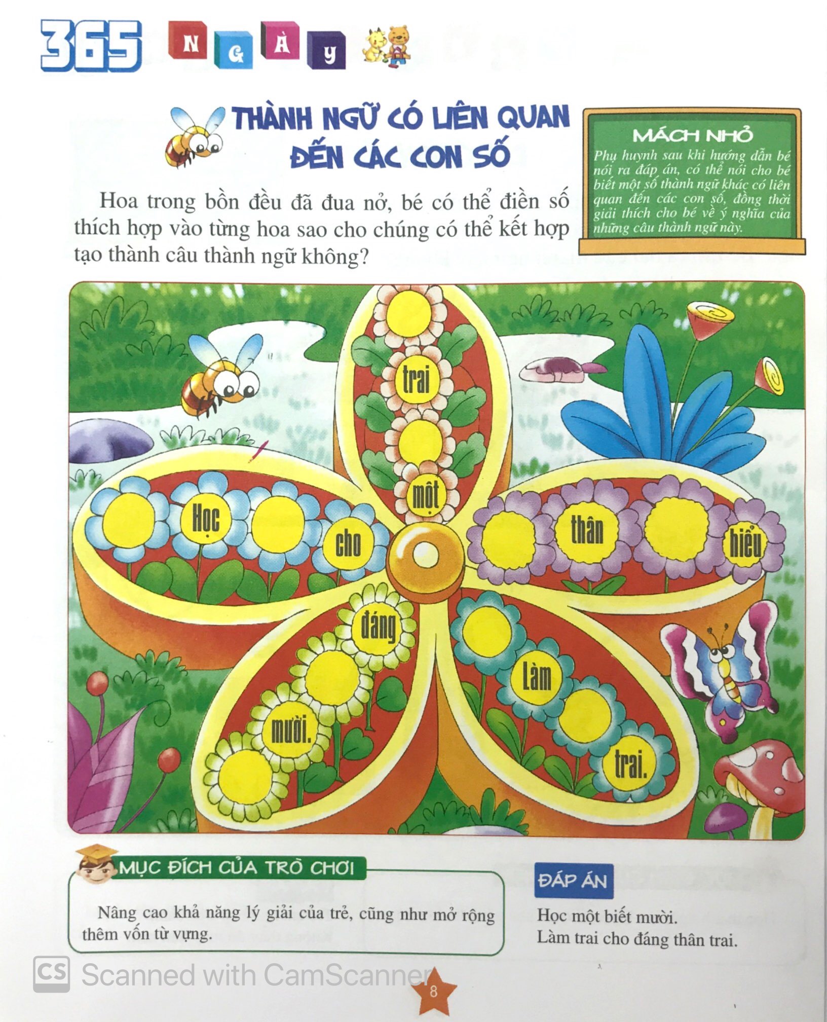 365 ngày phát triển iq - trò chơi trí tuệ