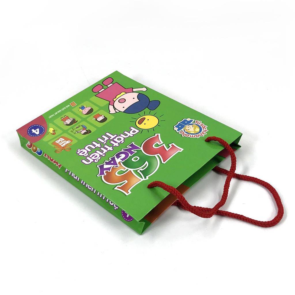 365 ngày phát triển trí tuệ - bộ 4 (8 cuốn/ túi)